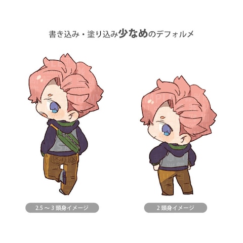 デフォルメイラスト