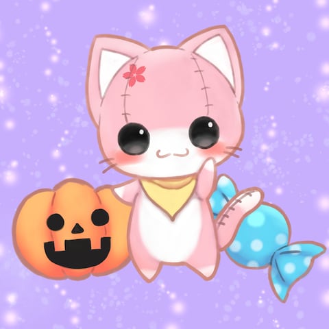 ネコのぬいぐるみ