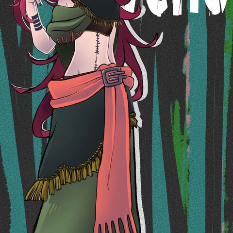オリジナルデザイン　キャラクター立ち絵サンプル