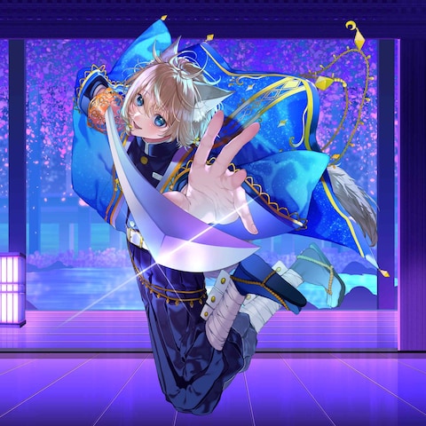 歌ってみた動画で使用する目的で依頼されたイラスト