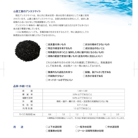 濾過材販売商社様の製品カタログです