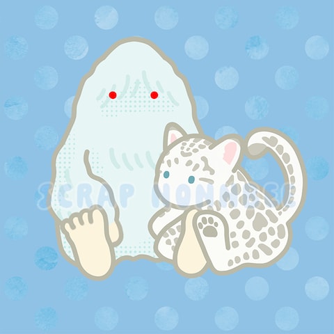 【UMA】イエティ＆ユキヒョウ