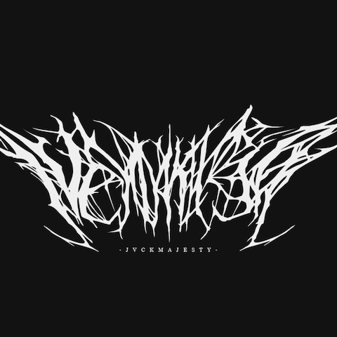 アーティストロゴデザイン　『JVCKMAJESTY』