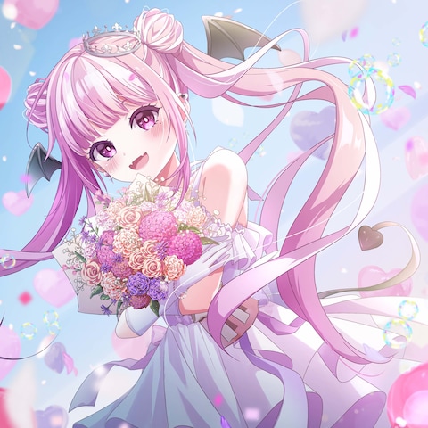 魔ノ姫こあくちゃん 歌ってみたイラスト