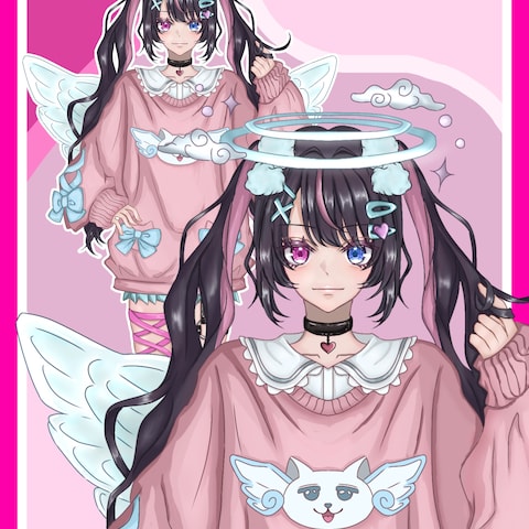 立ち絵(Vtuber様ご依頼品)