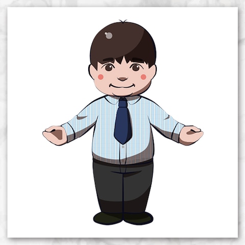 イラスト　男性1