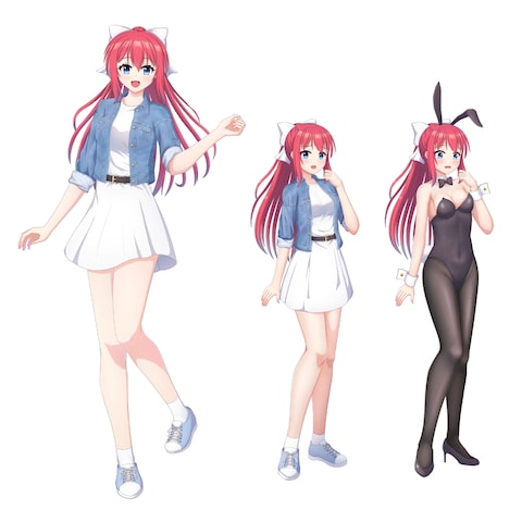 オリジナルキャラ　立ち絵