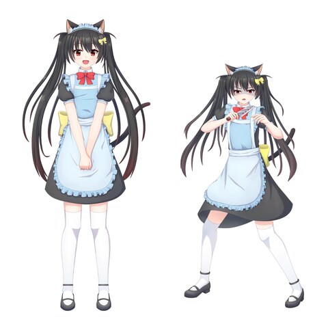 オリジナルキャラ　立ち絵