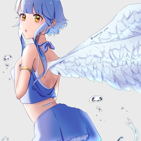 水辺の天使