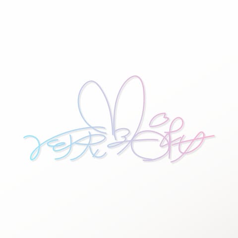 Vtuber様　サインデザイン制作
