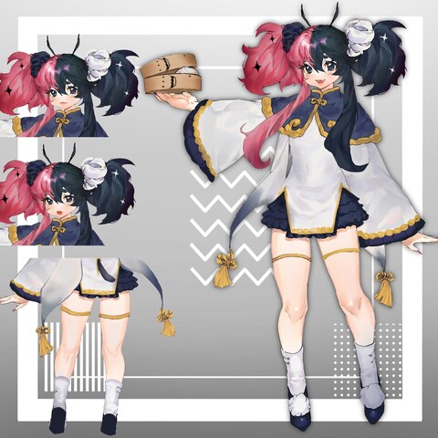 TRPG立ち絵 女