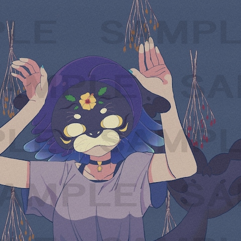 歌ってみたMVイラスト