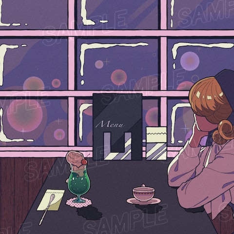 歌ってみたMVイラスト