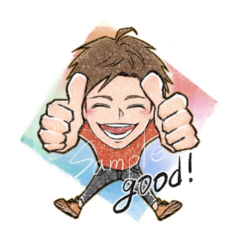 ご本人様のミニキャラ作成①