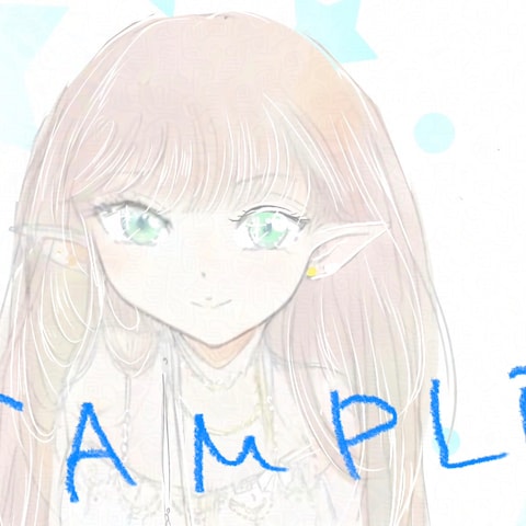 オリジナルイラスト　エルフ