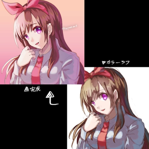 カラーラフサンプル
