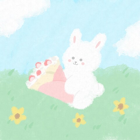 ふんわりうさぎさん
