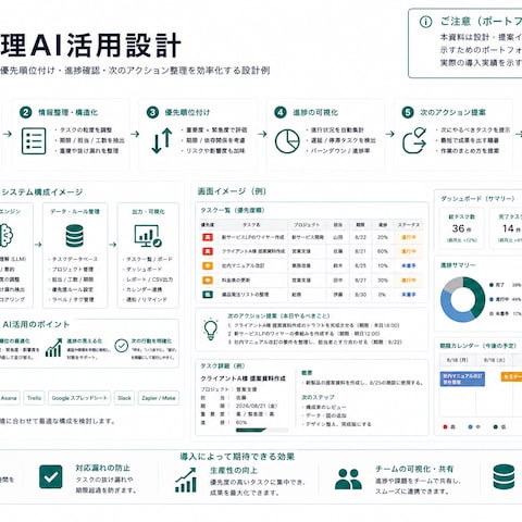 タスク管理AI活用設計