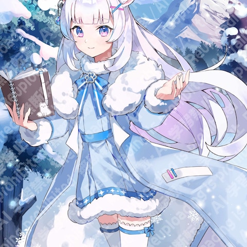 Vtuberキービジュアルイラスト