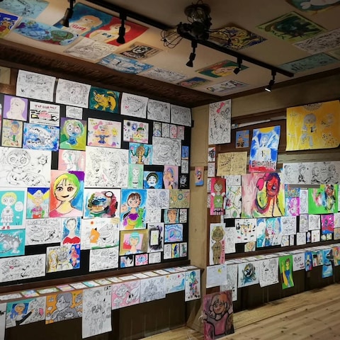 2019年に開催した個展風景の写真