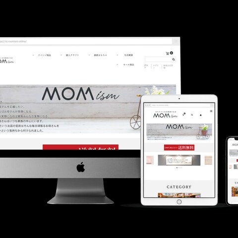 MOMism様ECサイト制作