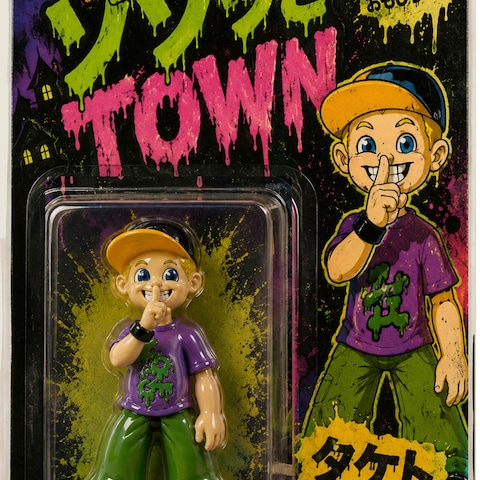 海外レトロフィギュア風デザイン