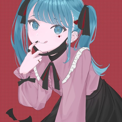 初音ミク「ヴァンパイア」ファンアート