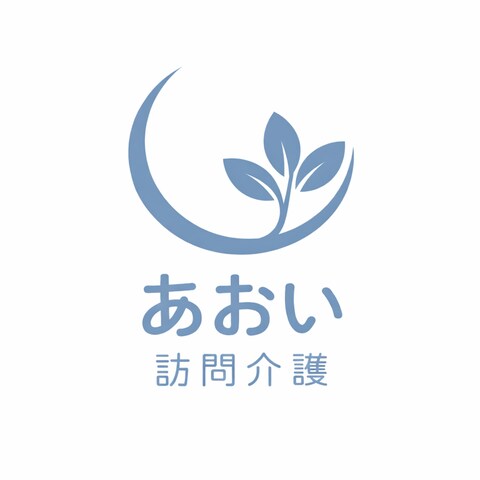 やさしさを可視化した訪問介護ロゴ