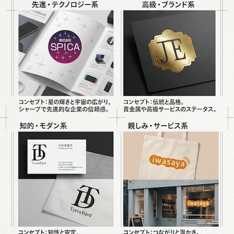 オリジナルのロゴ制作