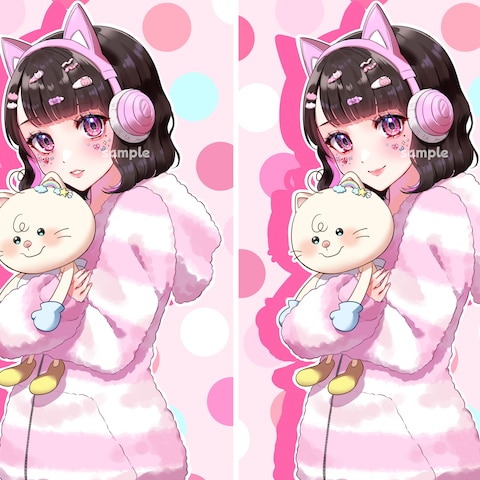 【70万再生】Vtuber歌ってみたイラスト