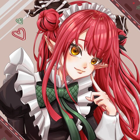 個人V様のSNS用イラスト