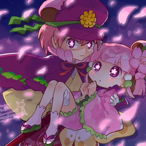 オリキャライラスト
