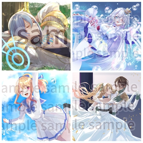 【お仕事絵】サンプル公開