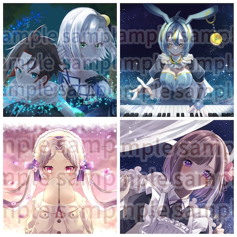 【お仕事絵】サンプル公開