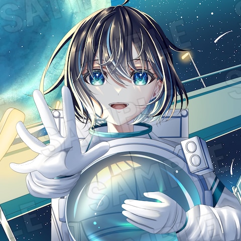 歌ってみたのサムネイル制作