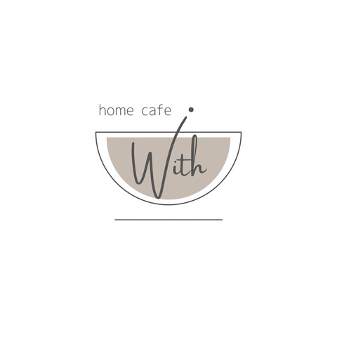 ロゴデザイン - WITH homecafe -