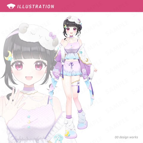 新衣装デザイン・立ち絵制作