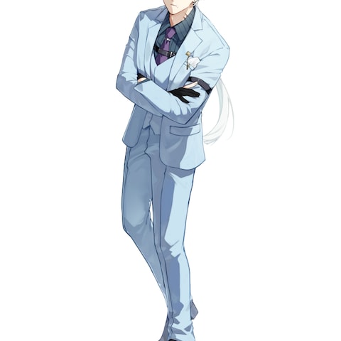 ポーカーチェイス ゼイル・クルーガーさんキャラクターデザイン