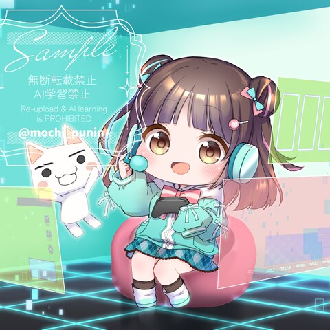 VTuberさんの一枚絵