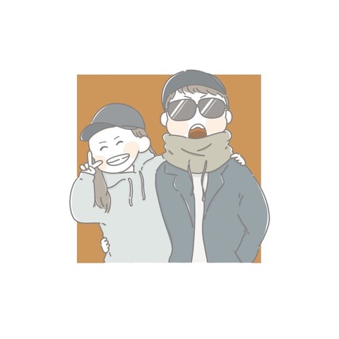 カップルイラスト