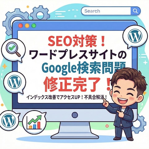 Google検索に出てこない！問題を２日のスピード解決！