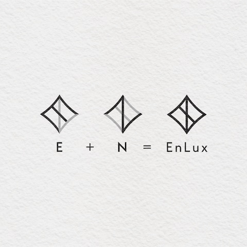 コーチング業「EnLux株式会社」様のロゴ制作