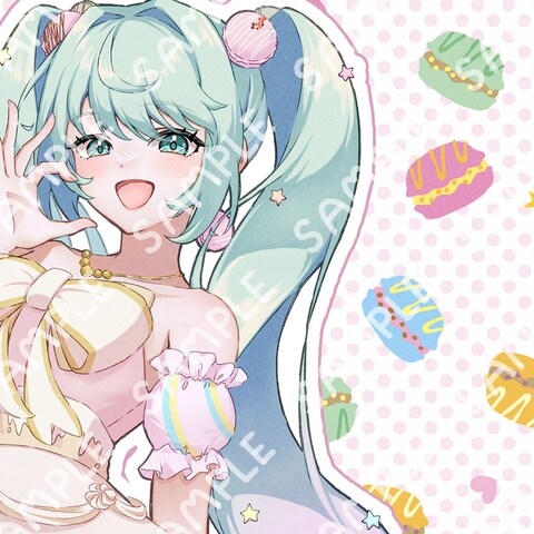 初音ミク　MVイラスト