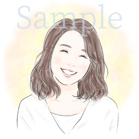 似顔絵アイコンイラスト作成