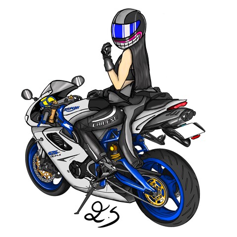 愛車とのツーショット