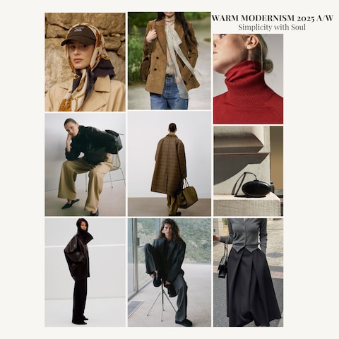 WARM MODERNISM｜2025 A/W