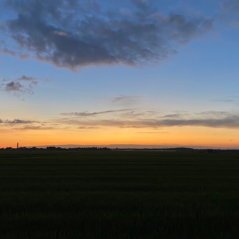 夕焼け後