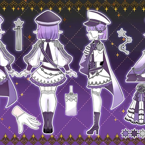 Vtuberデザイン