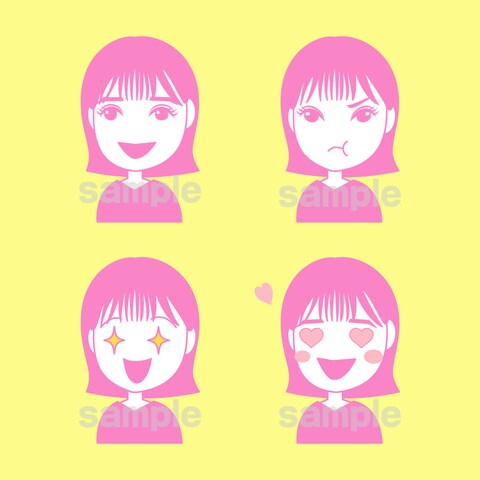 似顔絵アイコン２