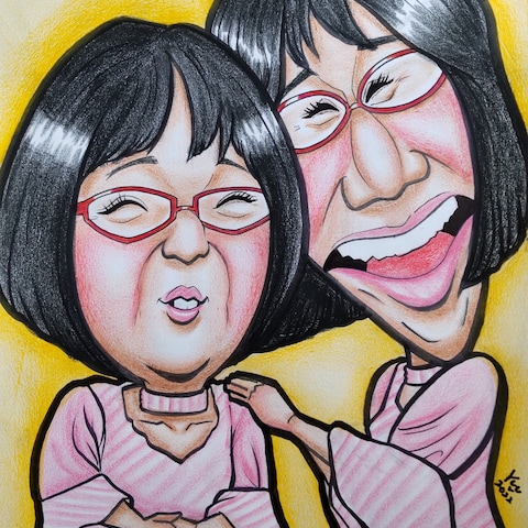 似顔絵サンプル